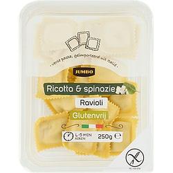 Foto van Jumbo ricotta & spinazie ravioli glutenvrij 250g