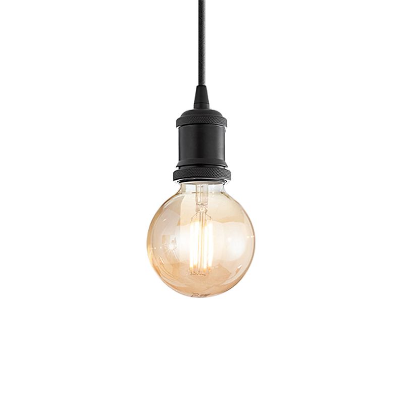 Foto van Ideal lux - frida - hanglamp - metaal - e27 - zwart