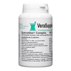 Foto van Verasupplements quercetine+ complex capsules