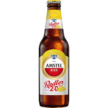 Foto van Amstel radler citroen bier fles 300ml bij jumbo