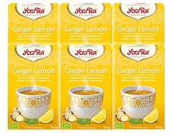 Foto van Yogi tea ginger lemon voordeelverpakking