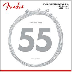Foto van Fender 9050m stainless 9050's stainless steel flatwound snaren voor elektrische bas