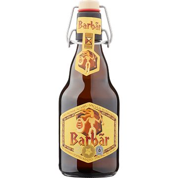 Foto van Barbar speciaal blond honing bier fles 33cl bij jumbo