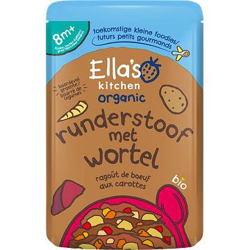 Foto van Ella'ss kitchen hartverwarmende runderstoof 8+ biologisch 190g bij jumbo