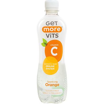 Foto van Get more vits sparkling sinaasappel suikervrij 500ml bij jumbo