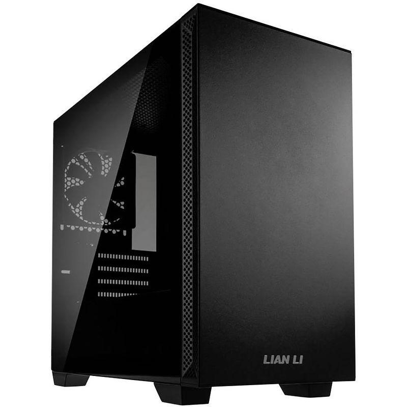 Foto van Lian li lancool 205 m black micro-tower behuizing, gaming-behuizing zwart