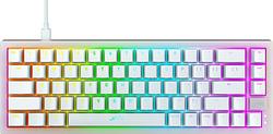 Foto van Xtrfy k5 transparent gaming toetsenbord qwerty zwart