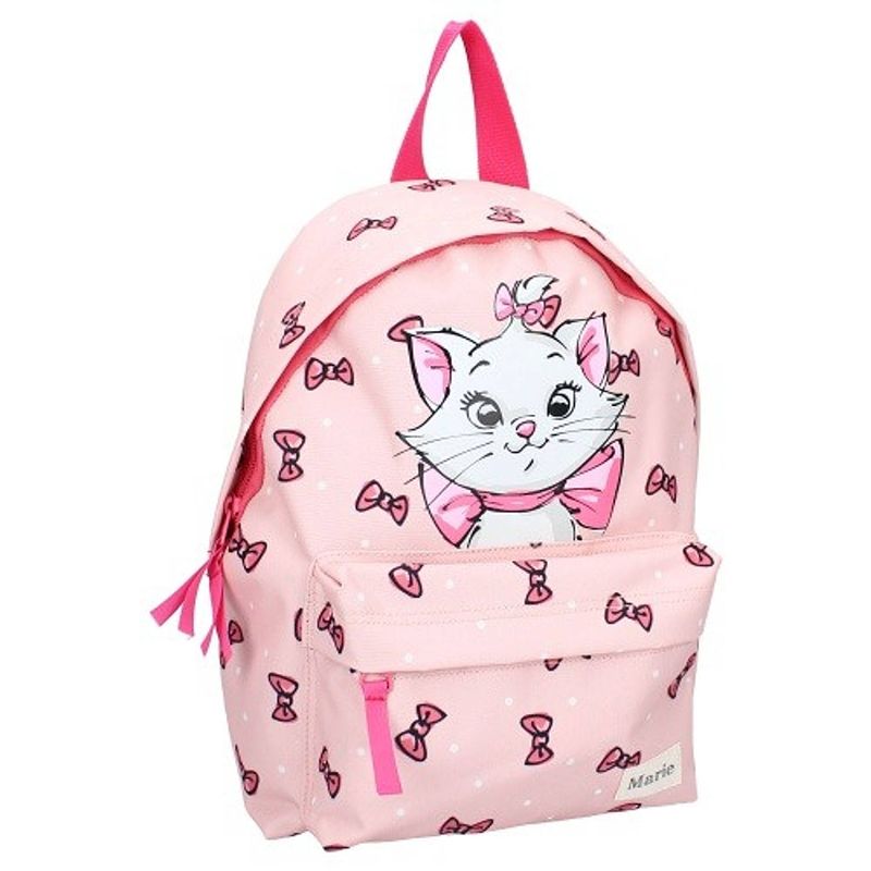 Foto van Disney rugzak marie meisjes 22 x 31 cm polyester roze