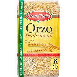 Foto van Grand'sitalia orzo tradizionali 500g aanbieding bij jumbo | 2 verpakkingen pasta tradizionali of half volkoren a 500 gram of sugocasa a 690 gram