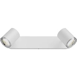 Foto van Philips lighting hue led-plafondlamp voor badkamers 3417931p6 adore gu10 10 w warmwit, neutraalwit, daglichtwit