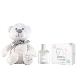 Foto van Eau my bb geschenkset baby - eau de senteur 60 ml - met teddybeer