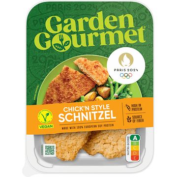 Foto van Garden gourmet vegan schnitzel 180g bij jumbo