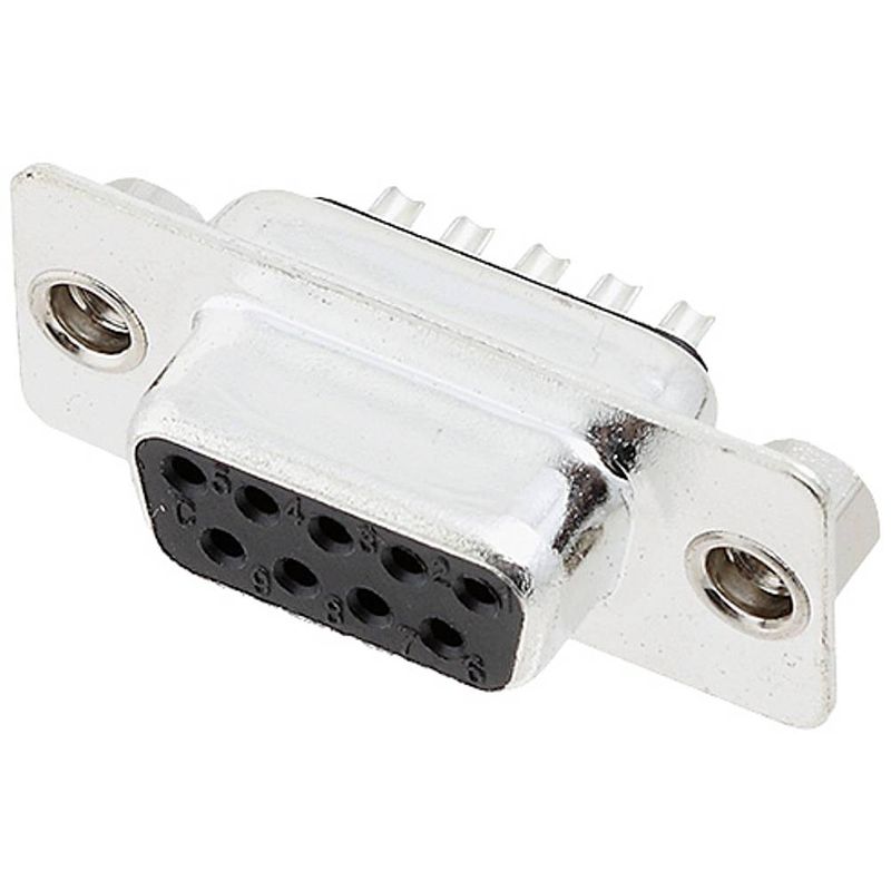 Foto van Encitech db25-ss-k 2101-0181-13 d-sub female connector 180 ° aantal polen: 25 soldeerkelk 1 stuk(s) tray