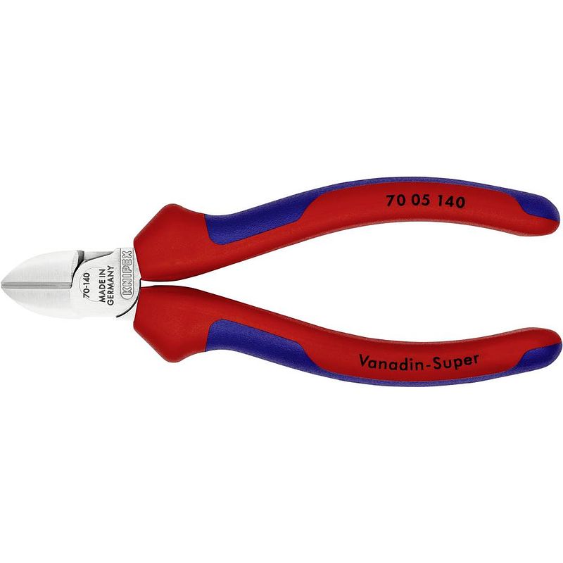 Foto van Knipex 70 05 140 werkplaats zijkniptang met facet 140 mm