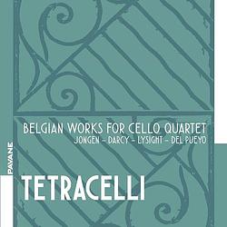 Foto van Belgian works for cello quartet - cd (5410939759927)