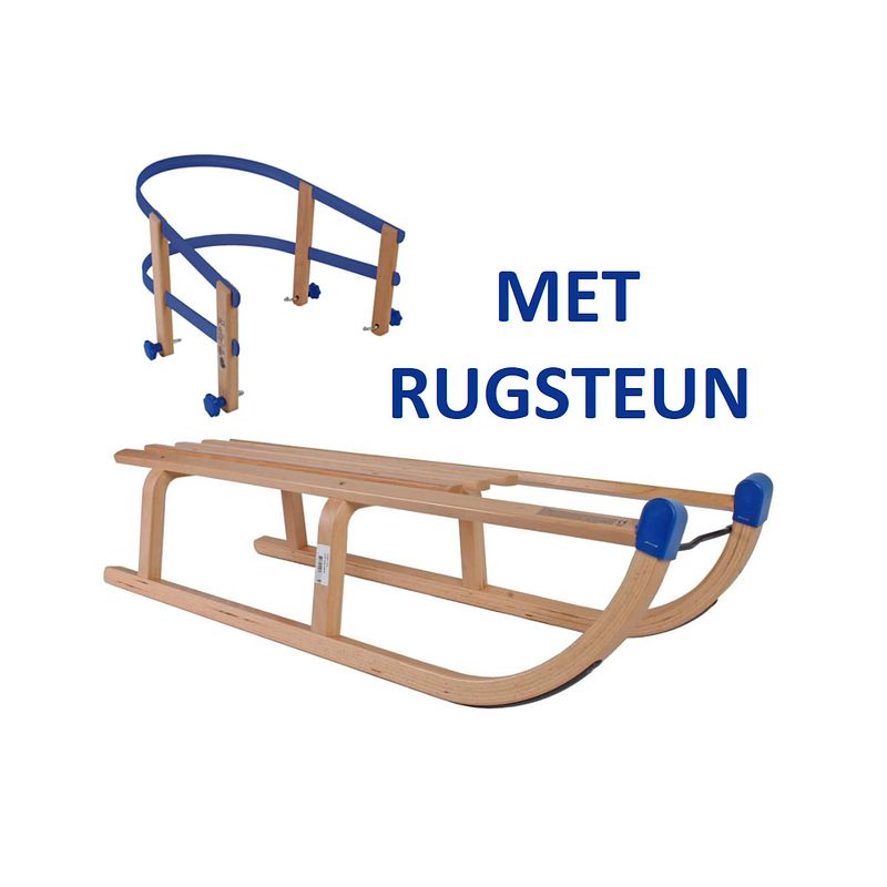 Foto van Talen tools - sneeuwslee - 100 cm - met rugsteun