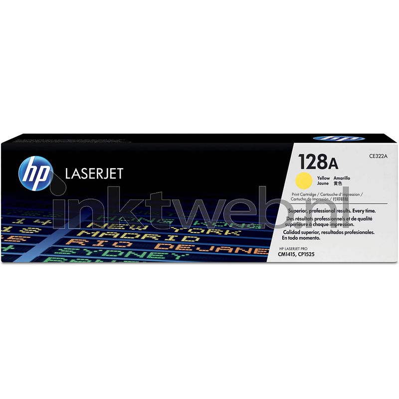 Foto van Hp 128 geel toner