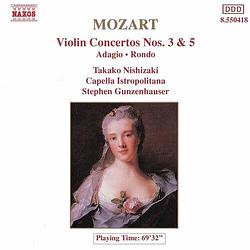 Foto van Violin concertos 3 & 5 - cd (4891030504189)