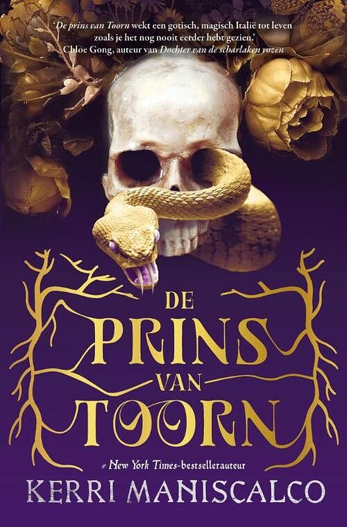 Foto van Koninkrijk der zonden 1 - de prins van toorn (limited edition) - kerri maniscalco - hardcover (9789022597606)