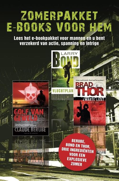 Foto van Zomerpakket e-books voor hem - brad thor - ebook (9789045206172)