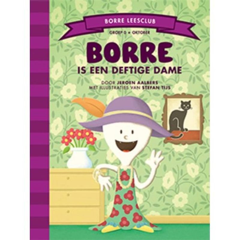 Foto van Borre is een deftige dame - borre leesclub