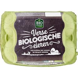 Foto van Jumbo verse biologische eieren s/m/l 6 stuks