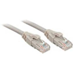 Foto van Lindy 48007 rj45 netwerkkabel, patchkabel cat 6 u/utp 10.00 m grijs 1 stuk(s)