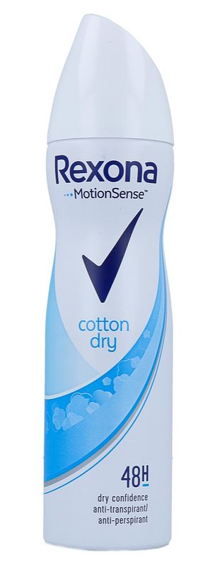 Foto van Rexona motionsense cotton dry deospray