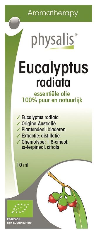 Foto van Physalis aromatherapie eucalyptus radiata
