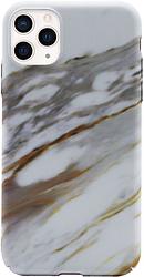 Foto van Bluebuilt white golden grey marble hard case apple iphone 11 pro max back cover