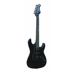 Foto van Dimavery st-203 elektrische gitaar gotisch zwart