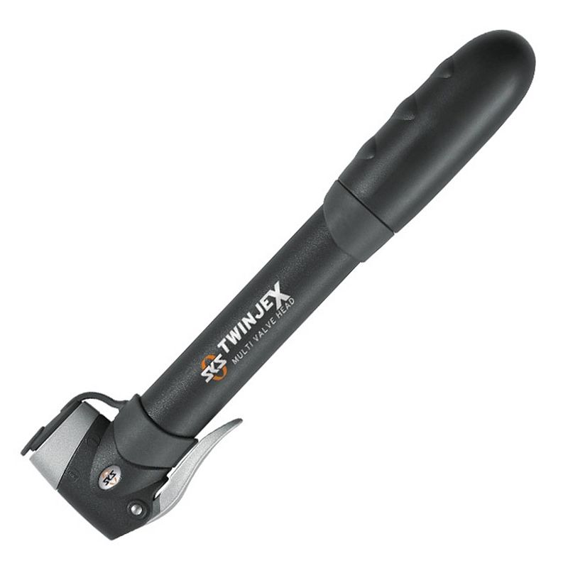 Foto van Sks twinjex handpomp 252mm zwart 10 bar