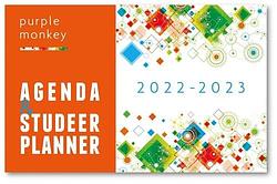 Foto van Purple monkey agenda en studeerplanner - john cliteur - hardcover (9789081920377)