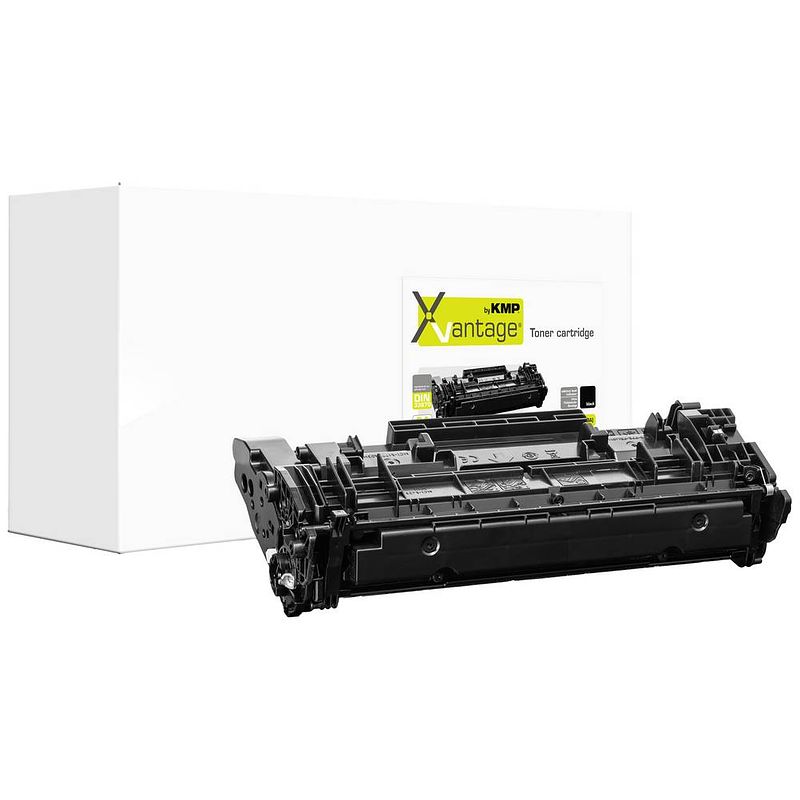 Foto van Kmp xvantage toner single vervangt hp 59 (cf259a) zwart 3000 bladzijden compatibel toner