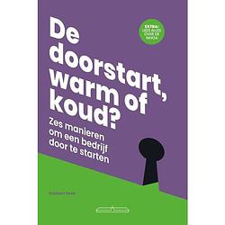 Foto van De doorstart, warm of koud?