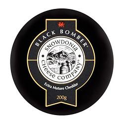 Foto van Snowdonia cheese company black bomber kaas 200g bij jumbo