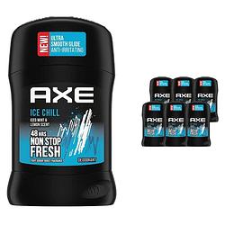 Foto van Axe deodorant men - stick - ice chill - 6 x 50 ml - voordeelverpakking