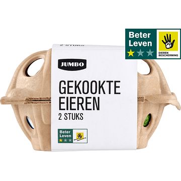 Foto van Jumbo gekookte eieren 2 stuks