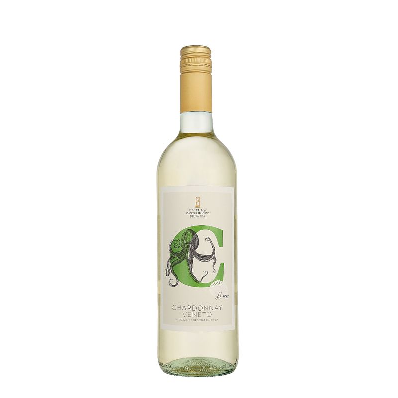 Foto van Castelnuovo chardonnay igt veneto 2023 0.75 liter wijn