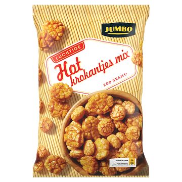 Foto van Jumbo krokantjes mix hot 200g