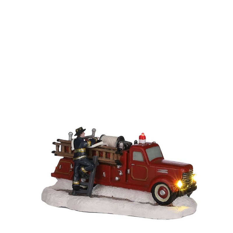 Foto van Luville - village fire truck battery operated - l17xw9xh8,5cm