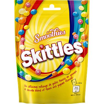 Foto van Skittles smoothies snoepjes 152g bij jumbo