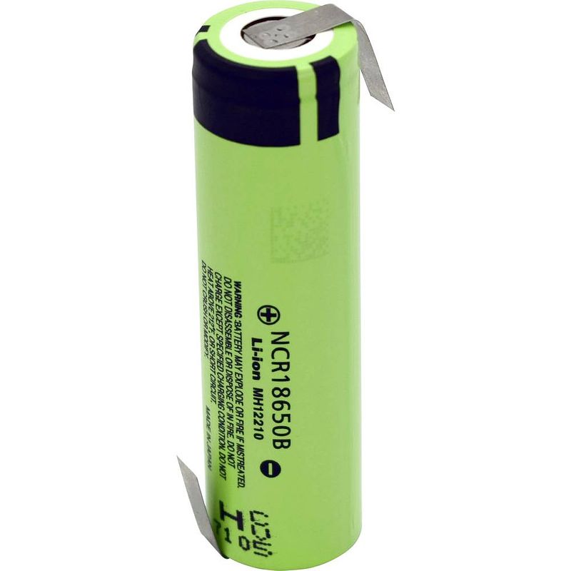 Foto van Panasonic ncr18650b zlf speciale oplaadbare batterij 18650 li-ion 3.7 v 3400 mah