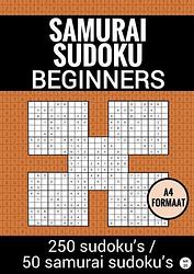 Foto van Samurai sudoku - makkelijk - nr. 20 - puzzelboek met 100 makkelijke puzzels voor volwassenen en ouderen - sudoku puzzelboeken - paperback