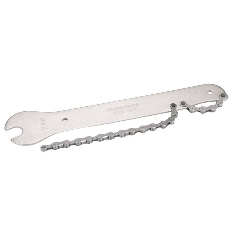 Foto van Park tool kettingzweep hcw-16.3 staal 27,3 cm 7-12 s zilver