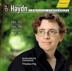 Foto van Symphonies nos. 93, 96, 97 - cd (4010276022619)