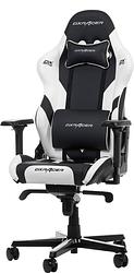 Foto van Dxracer gladiator g001-n gaming chair - zwart/wit