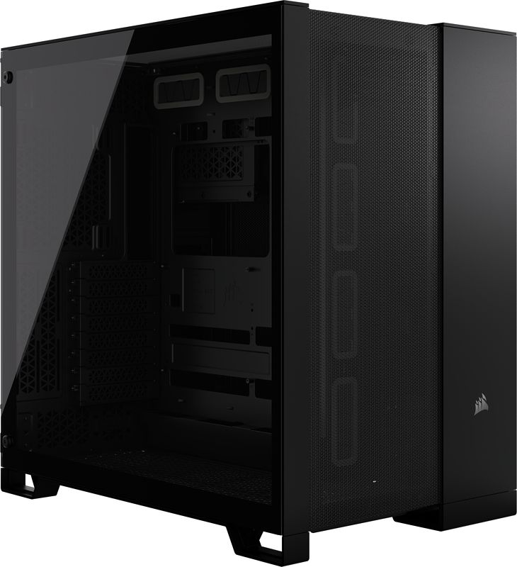 Foto van Corsair 6500d airflow tempered glass mid-tower zwart