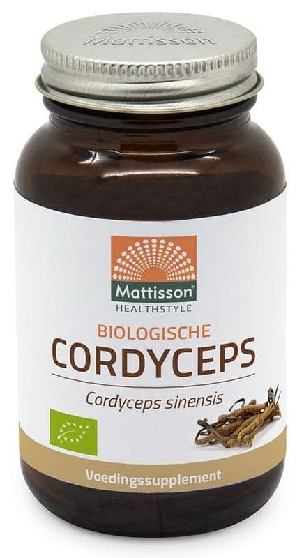 Foto van Mattisson healthstyle biologische cordyceps capsules