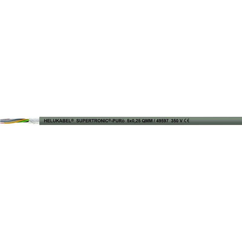 Foto van Helukabel 49613 geleiderkettingkabel s-tronic-purö 18 x 0.34 mm² grijs 100 m